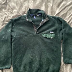 Patagonia Men's Green Fleece Pullover